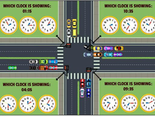 Traffic Control Time Game